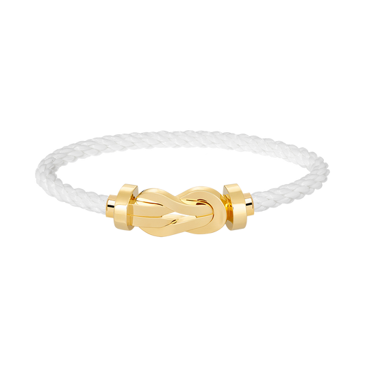 [moco jewelrys]CHANCE LARGE 8 FIGURE BUCKLE NO DIAMOND BRACELET GOLD