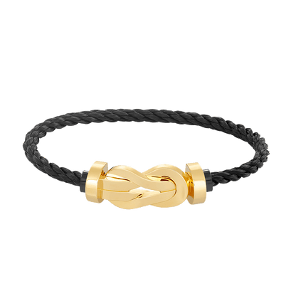 [moco jewelrys]CHANCE LARGE 8 FIGURE BUCKLE NO DIAMOND BRACELET GOLD
