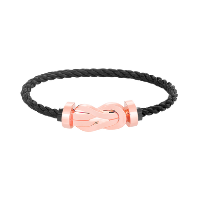 [moco jewelrys]CHANCE LARGE 8 FIGURE SCHNALLE OHNE DIAMANTEN ARMREIF ROSÉGOLD