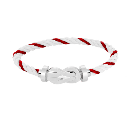 [moco jewelrys]CHANCE LARGE 8 FIGURE BUCKLE NO DIAMOND BRACELET SILVER