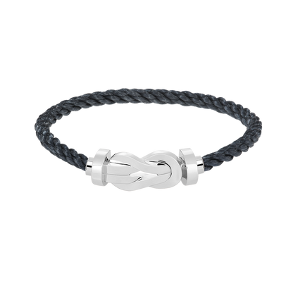[moco jewelrys]CHANCE LARGE 8 FIGURE BUCKLE NO DIAMOND BRACELET SILVER