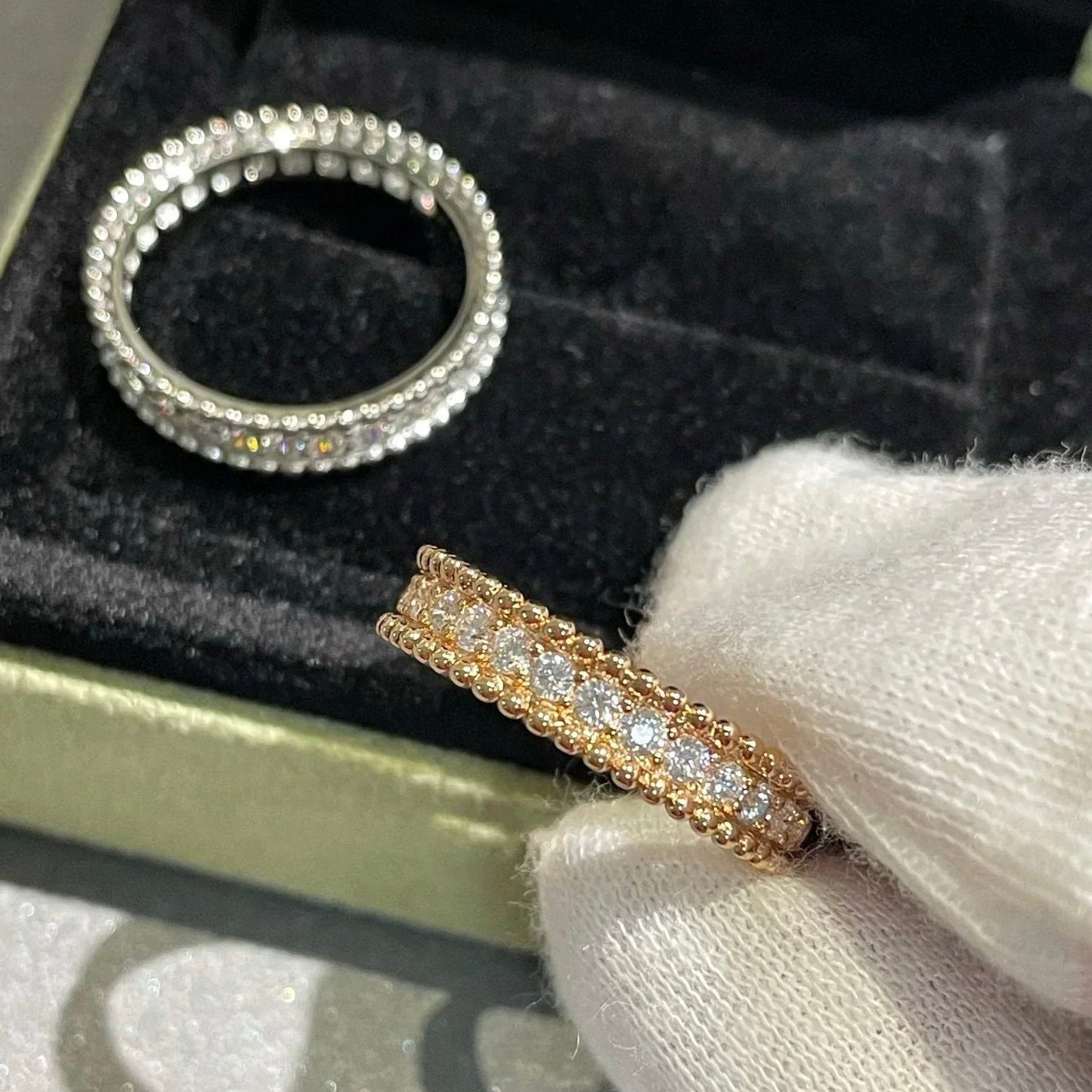 [moco jewelrys]PERLEE DIAMOND SILVER RING