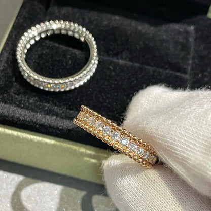 [moco jewelrys]PERLEE DIAMOND ROSE GOLD RING