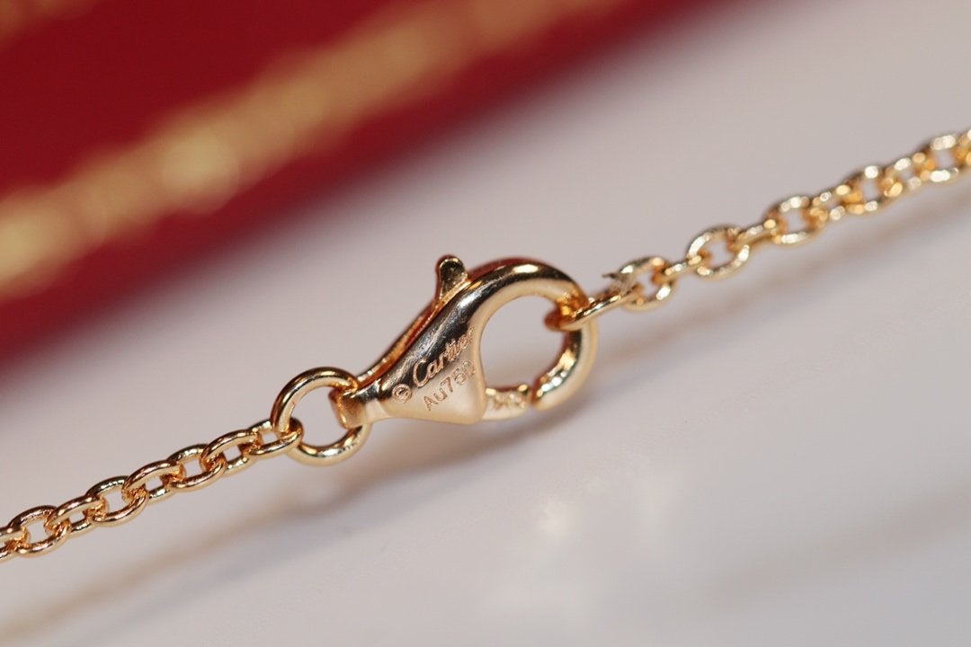 [moco jewelrys]LOVE NECKLACE PINK GOLD AND SILVER
