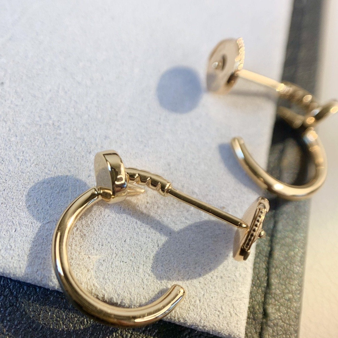 [moco jewelrys]JUSTE EARRINGS PINK GOLD