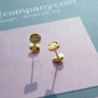 [moco jewelrys]LOVE EARRINGS GOLD 10MM