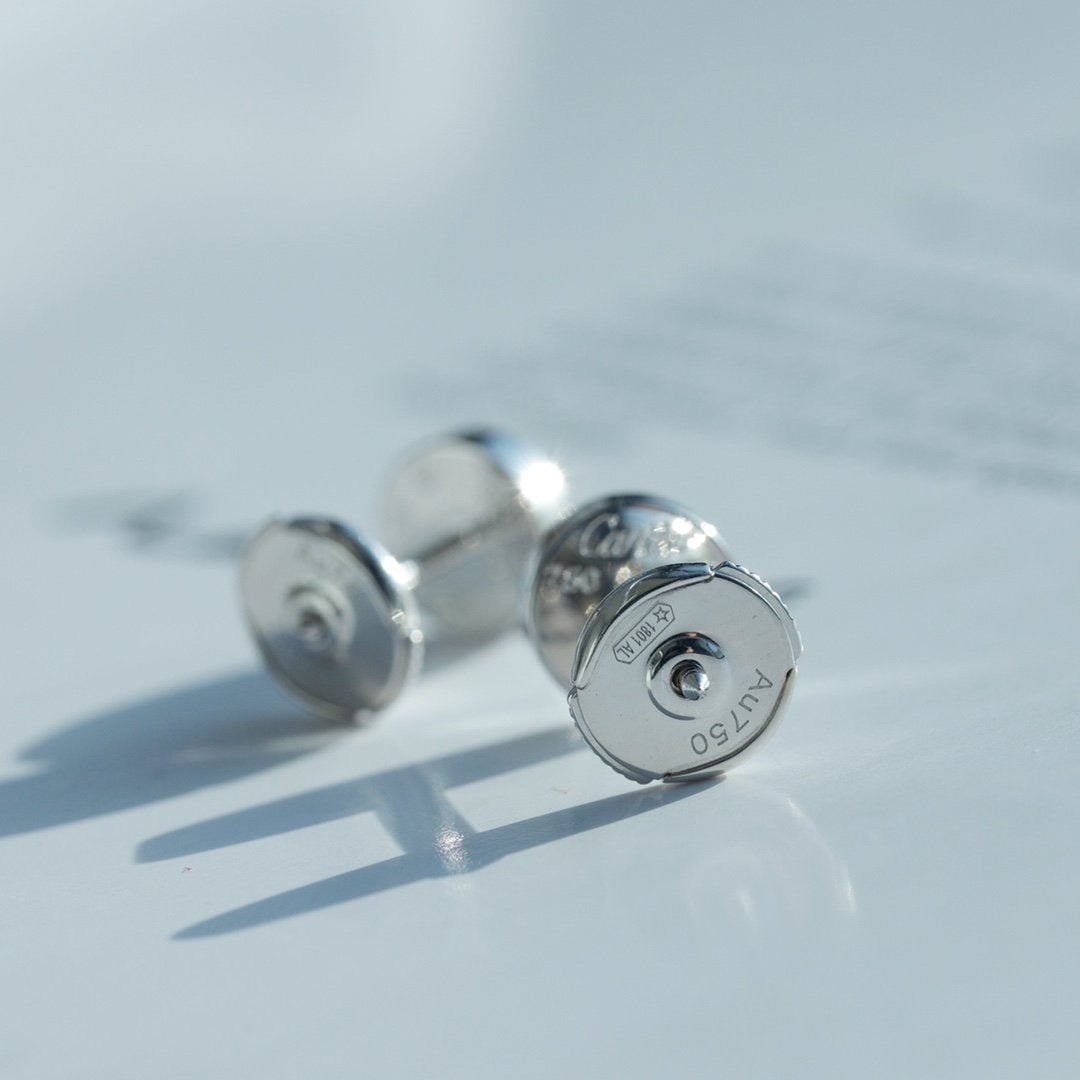 [moco jewelrys]LOVE EARRINGS SILVER 10MM