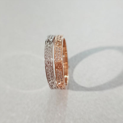 [moco jewelrys]LOVE RING 2.65MM DIAMOND