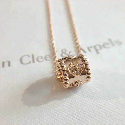 [moco jewelrys]PERLEE PEDANT NECKLACE GOLD / ROSE GOLD