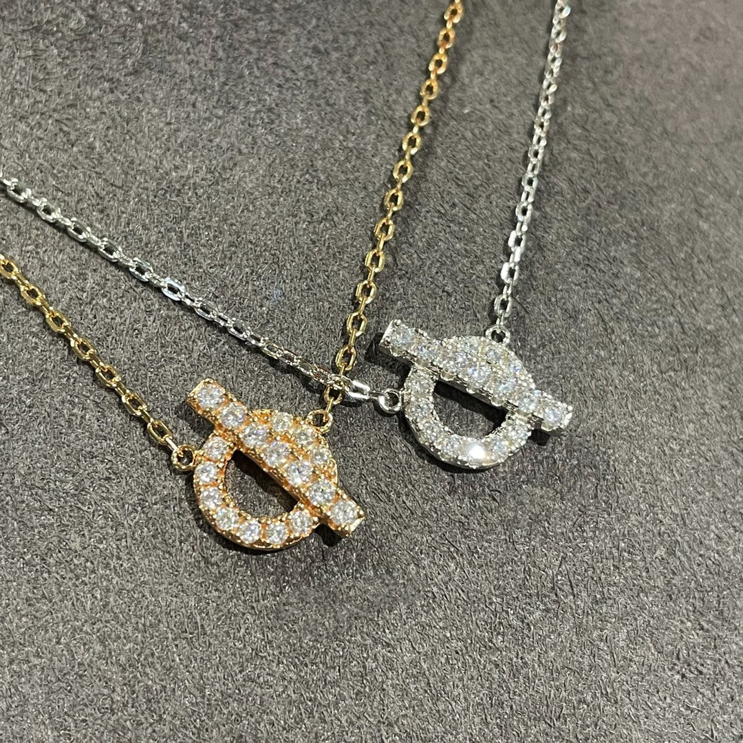 [moco jewelrys]ECHAPEE NECKLACE DIAMOND