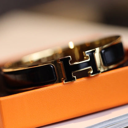 [moco jewelrys]H BRACELET 12MM GOLD