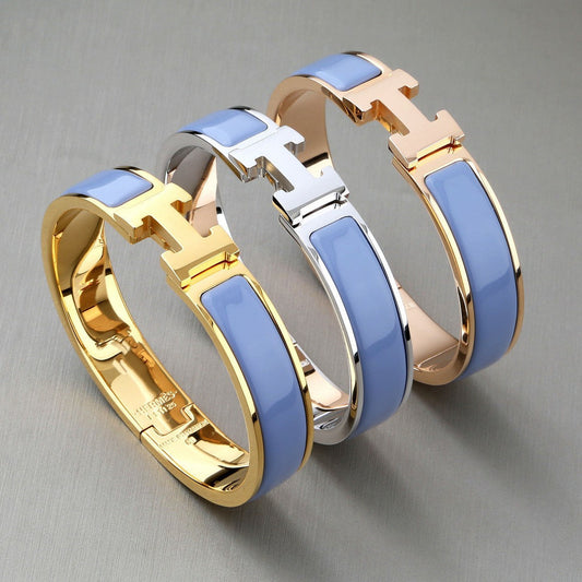 [moco jewelrys]H BRACELET ROMANTIC BLUE 12MM