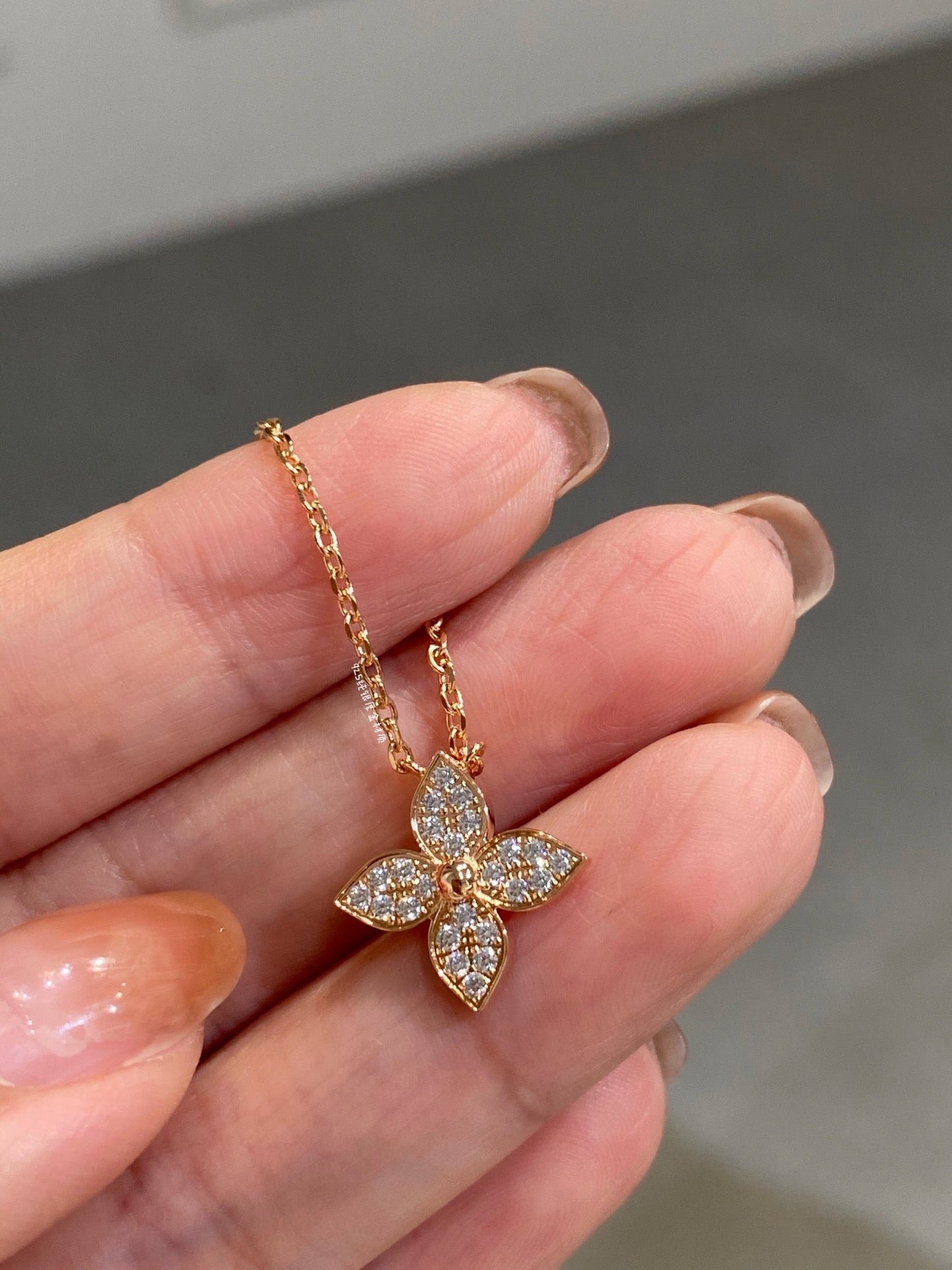 [moco jewelrys]STAR DIAMOND NECKALCE