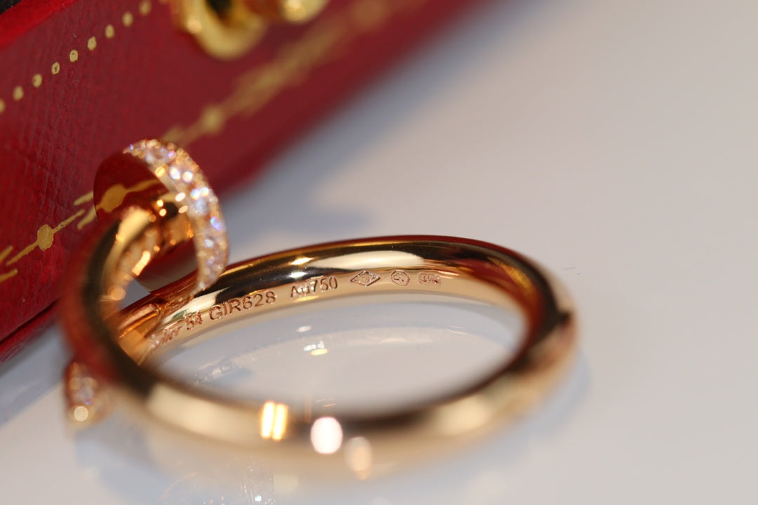 [moco jewelrys]JUSTE RING 2.65MM GOLD DIAMOND