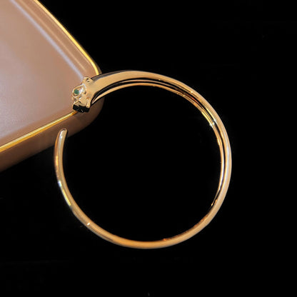 [moco jewelrys]PANTHERE GOLD OPEN BRACELET