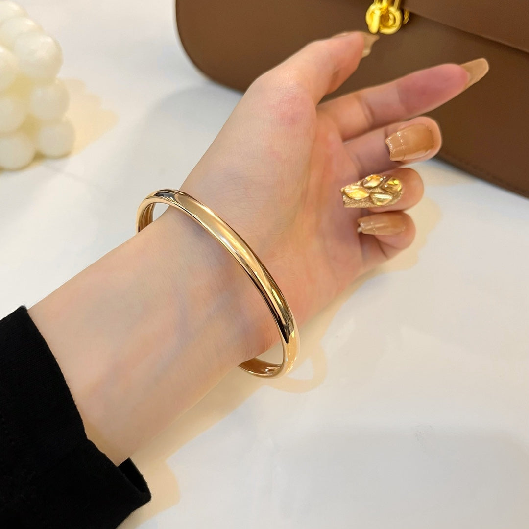 [moco jewelrys]PANTHERE GOLD OPEN BRACELET