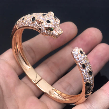 [moco jewelrys]PANTHERE BIG BRACELET DIAMONDS