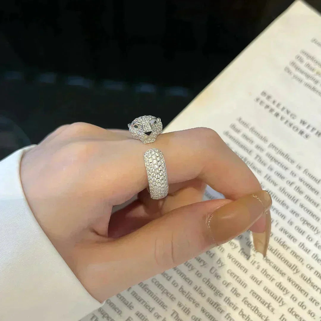 [moco jewelrys]PANTHERE 5.5MM ALL DIAMOND RING