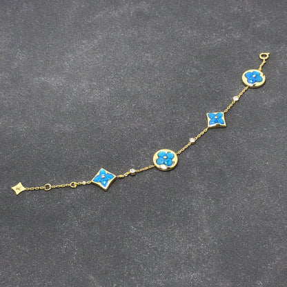 [moco jewelrys]STAR AND SUN TURQUOISE 4 MOTIFS 3 DIAMONDS