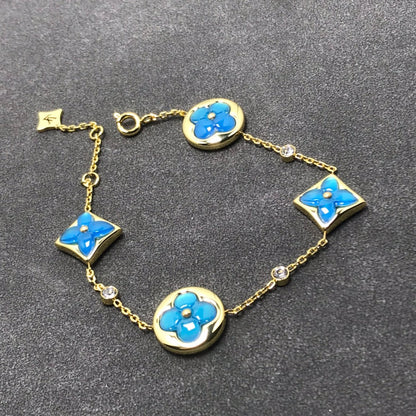 [moco jewelrys]STAR AND SUN TURQUOISE 4 MOTIFS 3 DIAMONDS