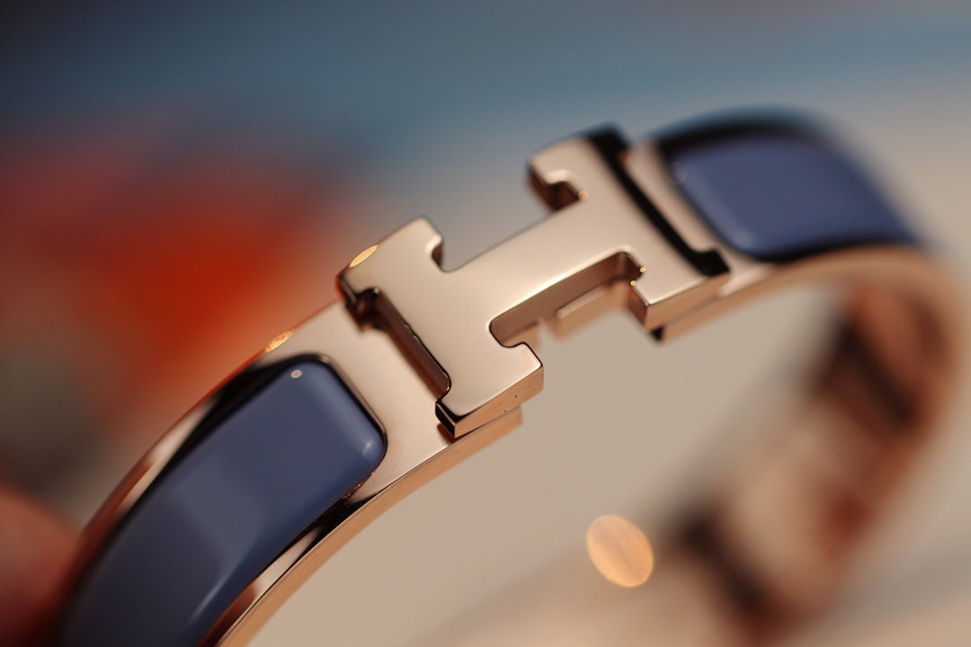 [moco jewelrys]H BRACELET 12MM BLUE GRAY