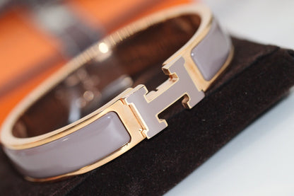 [moco jewelrys]H BRACELET 12MM BROWN