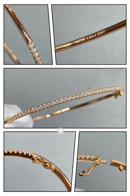 [moco jewelrys]MINI DIAMOND TENNIS BRACELET