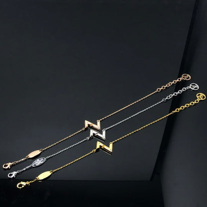 [moco jewelrys]VOLT LV LOGO BRACELET