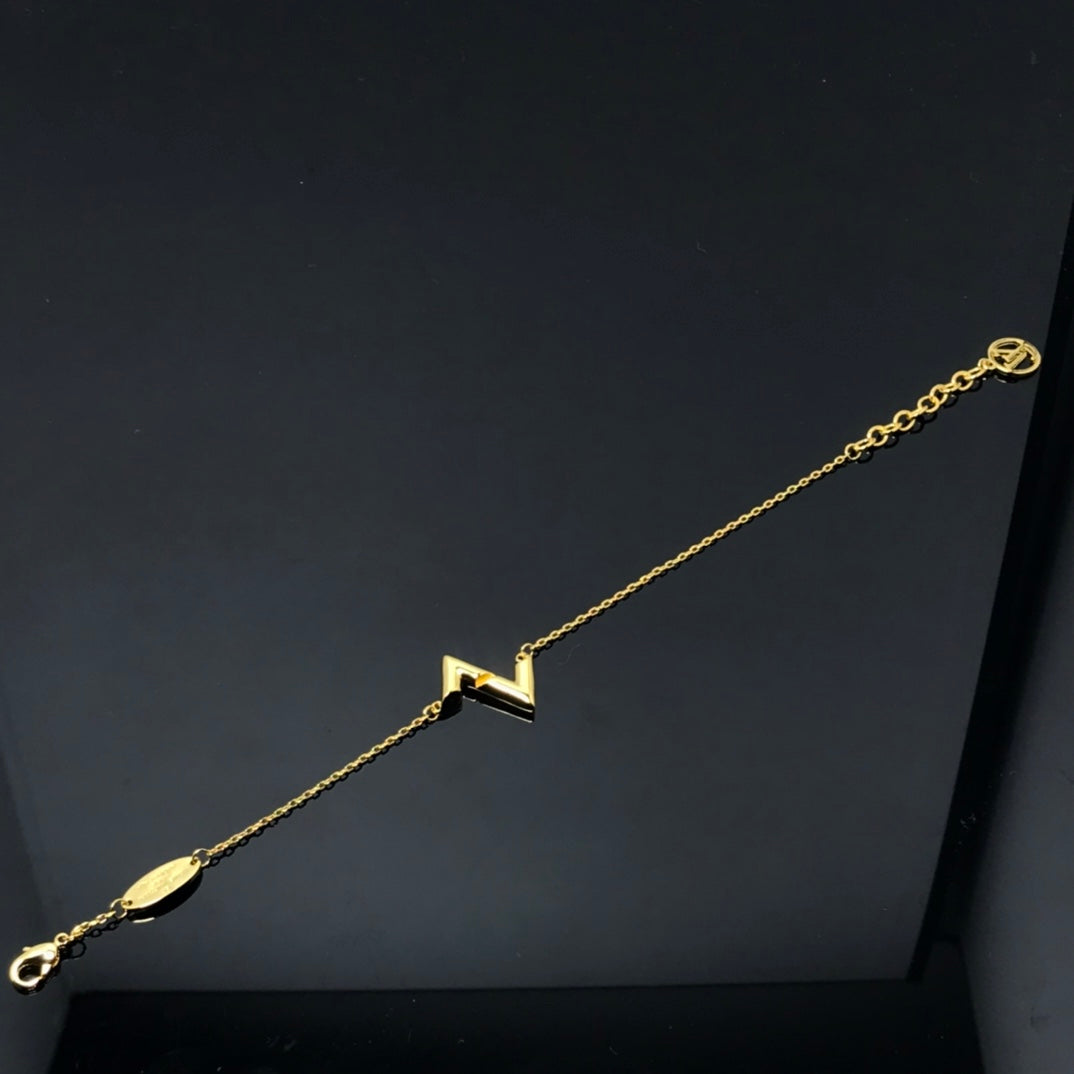 [moco jewelrys]VOLT LV LOGO BRACELET