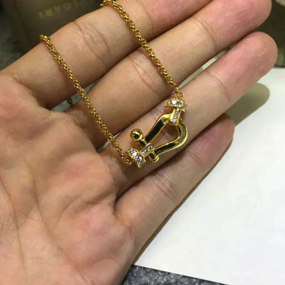 [moco jewelrys]FORCE 10 DIAMOND NECKLACE