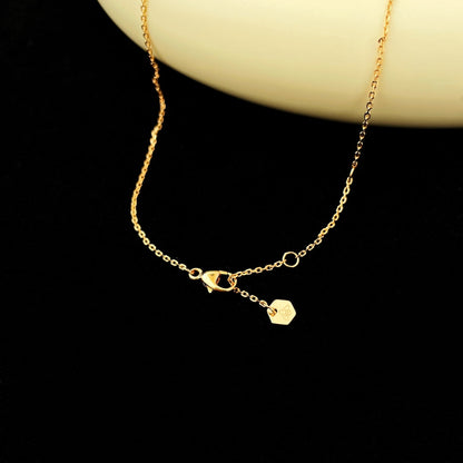 [moco jewelrys]BEE MINI PEDANT DIAMOND NECKLACE