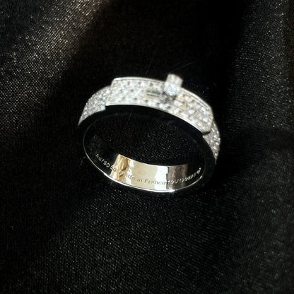 [moco jewelrys]KELLY SILVER DIAMOND RING