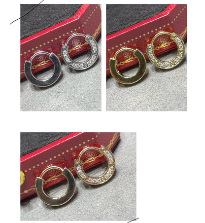 [moco jewelrys]LOVE DIAMOND EARRINGS