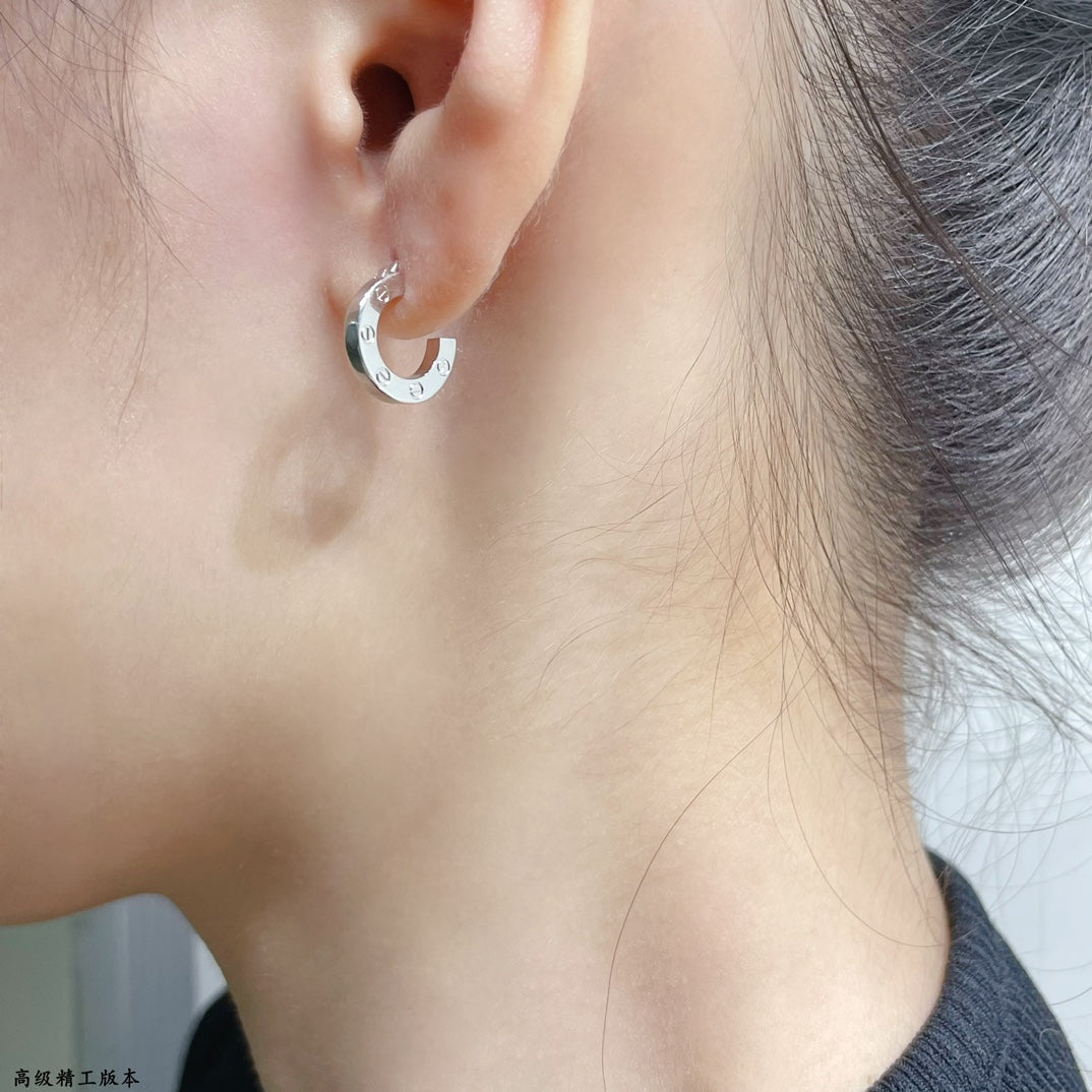 [moco jewelrys]LOVE MINI EARRINGS