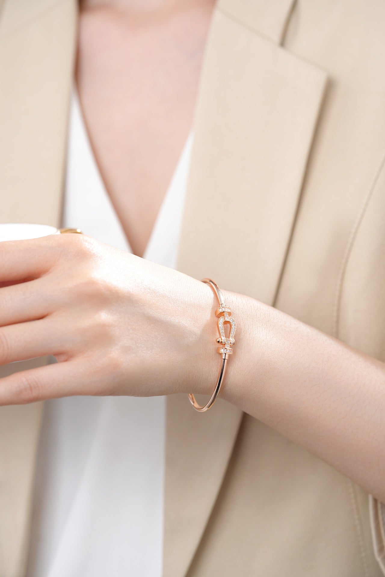 [moco jewelrys]FORCE 10 MOYEN DIAMOND BRACELET