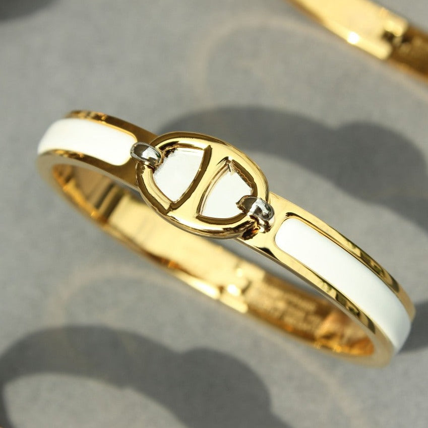 [moco jewelrys]CLIC CHAINE GOLD BRACELET