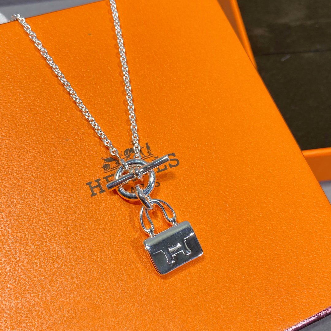 [moco jewelrys]CONSTANCE PEDANT SILVER NECKLACE
