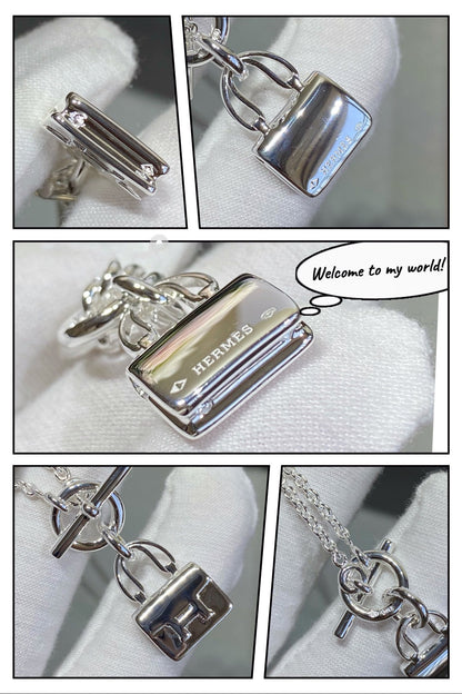 [moco jewelrys]CONSTANCE PEDANT SILVER NECKLACE