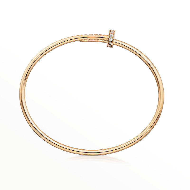 [moco jewelrys]JUSTE BRACELET 2.5MM DIAMONDS