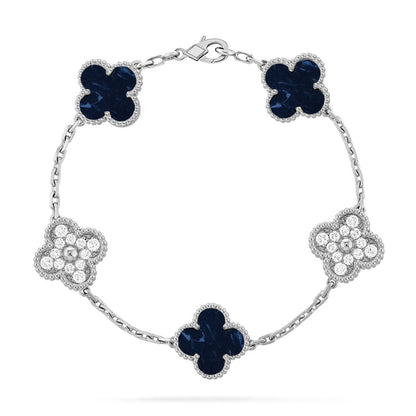 [Moco jewelrys]CLOVER 5 MOTIF PIETERSITE BRACELET COLLECTION