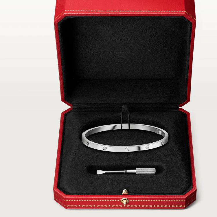 [moco jewelrys]LOVE BRACELET 3.65MM 6 DIAMONDS