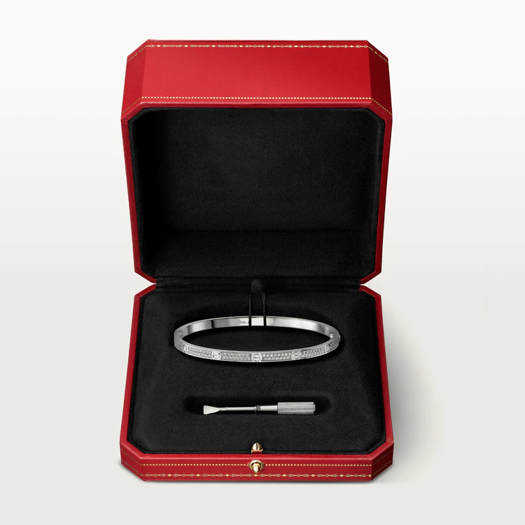 [moco jewelrys]LOVE BRACELET 3.65MM DIAMOND-PAVED