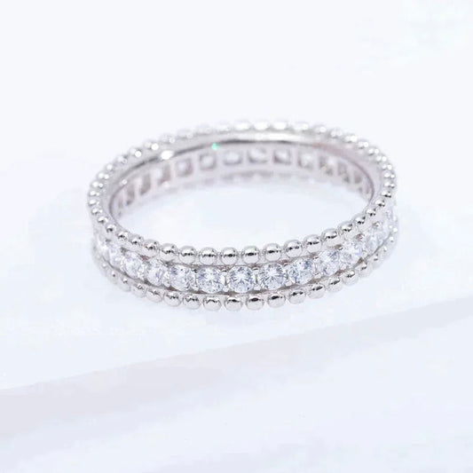 [moco jewelrys]PERLEE DIAMOND SILVER RING