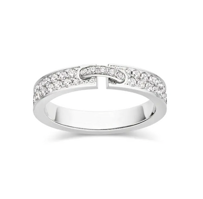 [moco jewelrys]ALLIANCE LIENS VIDENCE PAVED DIAMOND 4MM RING