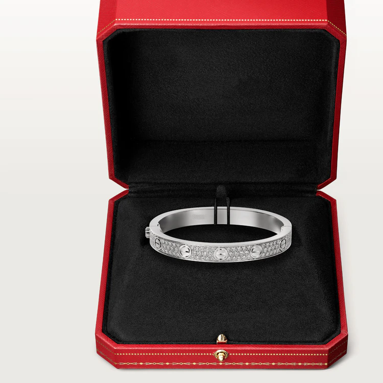 [moco jewelrys]LOVE BRACELET 6.1MM DIAMOND-PAVED