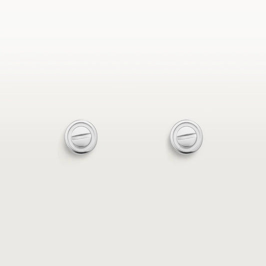 [moco jewelrys]LOVE EARRINGS SILVER 10MM