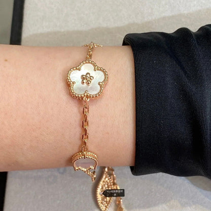 [moco jewelrys]LUCKY SPRING 5 MOTIF BRACELET