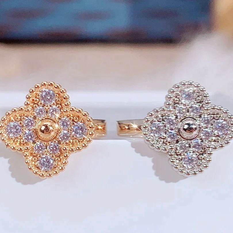 [moco jewelrys]CLOVER DIAMOND RING