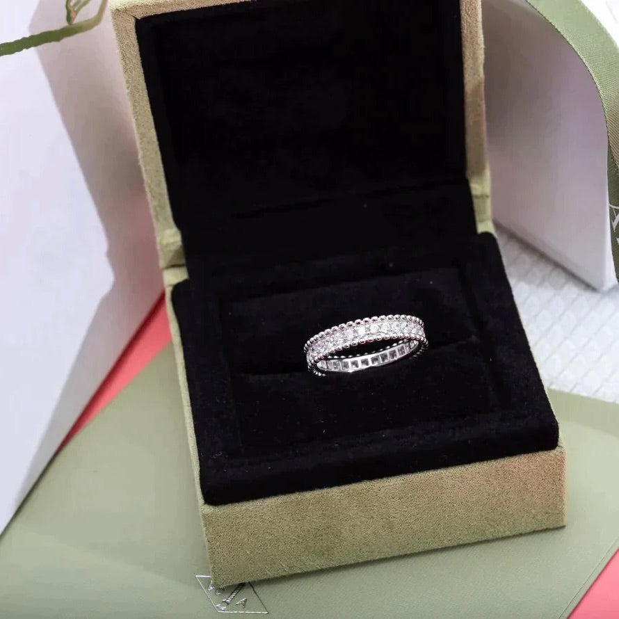 [moco jewelrys]PERLEE DIAMOND SILVER RING
