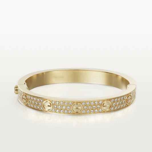 [moco jewelrys]LOVE BRACELET 6.1MM DIAMOND-PAVED